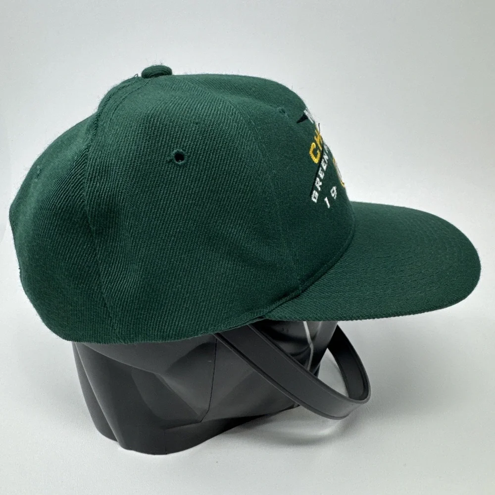 Vintage Green Bay Packers 1997 NFC‎ Champions Snapback Hat Cap Wool Blend